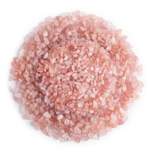 Natural Rose Quartz Crystal Chips for Healing Meditation and Abundance