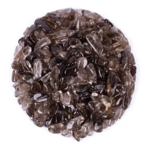 Natural Smoky Quartz Crystal Chips for Healing Meditation and Abundance