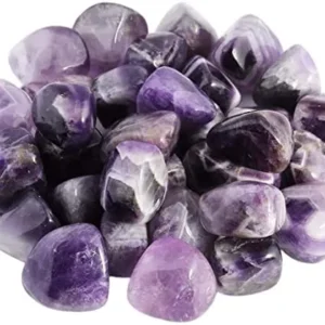 natural-amethyst-tumbled-stones-cluster-white-background-divinity-crystals